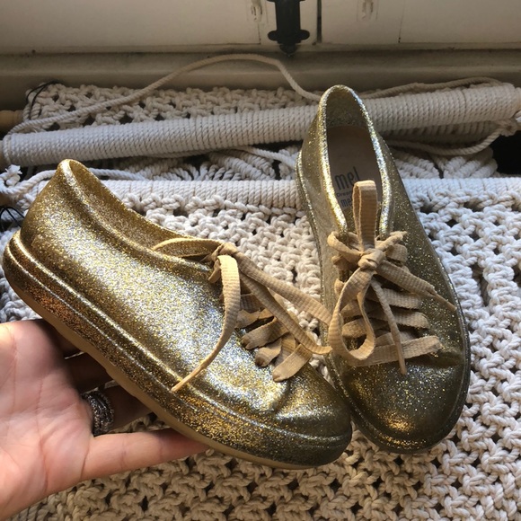 Mel by Melissa Other - Mel Dreamed by Melissa gold shoes.